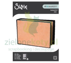Wykrojnik Sizzix Thinlits 49andMarket Build on Album baza albumu