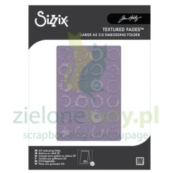 Folder do embbosingu Sizzix A5 Vault Ringer okręgi