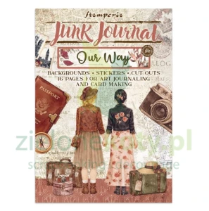 Zestaw papierów do scrapbookingu i dodatków Junk Journal Stamperia Our Way