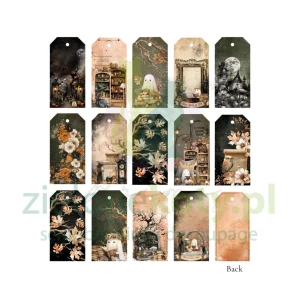 Zestaw papierów tagów Prima Marketing Made of Magic Tag Pad 7,5x15cm 