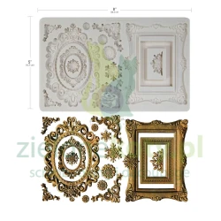 Forma foremka silikonowa Prima Winter Frames ramki