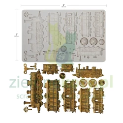 Forma foremka silikonowa Prima Steampunk Express pociąg