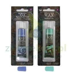 Pasta woskowa Prima Finnabair Art Alchemy Whispers Set 2 szt. fioletowa matowa zielona metaliczna