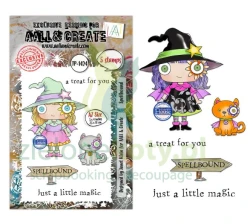 Stempel akrylowy AALL & Create Spellbound dziewczynka wiedźma