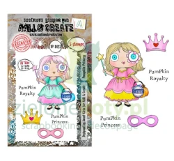 Stempel akrylowy AALL & Create Pumpkin Princess dziewczynka wróżka