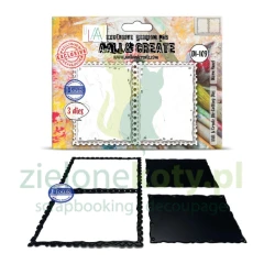 Wykrojnik AALL & Create Worn Panel duże znaczki pocztowe