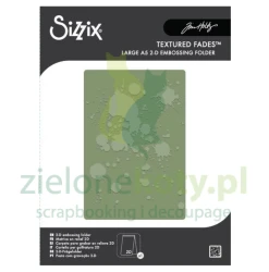 Folder do embbosingu Sizzix A5 Vault Ink Splats plamy