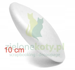 Bombka styropianowa medalion 10 cm