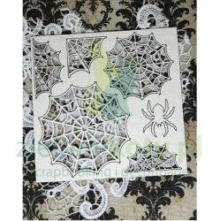 Wycinanka Alchemy Of Art Halloween Palette Paper pajęczyna