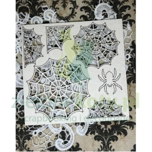 Wycinanka Alchemy Of Art Halloween Palette Paper pajęczyna