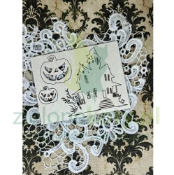 Wycinanka Alchemy Of Art Halloween Palette Paper dom dynie