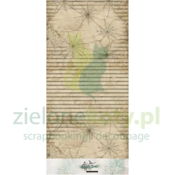 Okładka materiałowa Alchemy of Art Halloween Palette 32x70cm pajęczyny