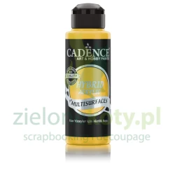 Farba akrylowa hybrydowa Cadence 70ml Light Yellow żółta