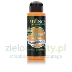 Farba akrylowa hybrydowa Cadence 70ml Light Orange pomarańczowa