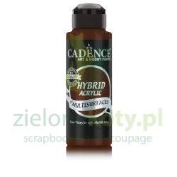 Farba akrylowa hybrydowa Cadence 70ml Chocolate brązowa