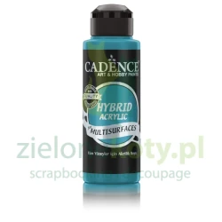 Farba akrylowa hybrydowa Cadence 70ml Turquoise niebieska