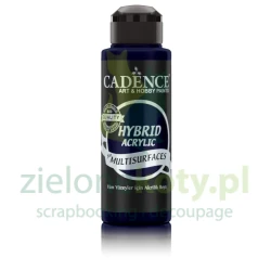 Farba akrylowa hybrydowa Cadence 70ml Dark Blue niebieska