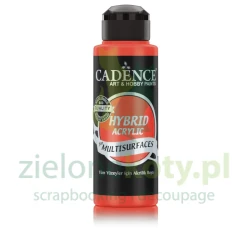Farba akrylowa hybrydowa Cadence 70ml Pomegranate Flower czerwona
