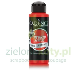 Farba akrylowa hybrydowa Cadence 70ml Apple Candy czerwona