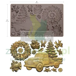 Forma foremka silikonowa Re-desing with Prima Country Christmas Delivery samochód
