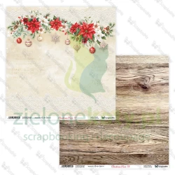 Papier do scrapbookingu 30x30 ScrapAndMe Christmas Cheer 07/08