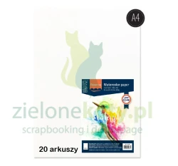 Papier akwarelowy Florence arkusz A4 300g gładki 20szt