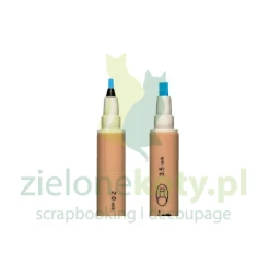 Pisak do embossingu Kuretake Emboss Pen Calligraphy Clear dwie końcówki