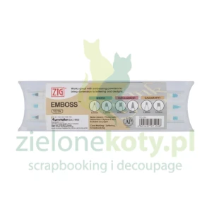 Zestaw pisaków do embossingu Kuretake Emboss Pens Wallet of 3 zestaw 3 szt.