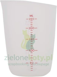 Kubek silikonowy do żywicy / gipsu z podziałką 250 ml