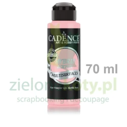 Farba akrylowa hybrydowa Cadence 70ml Baby Pink różowa