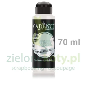 Farba akrylowa hybrydowa Cadence 70ml White biała