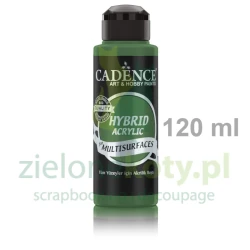 Farba akrylowa hybrydowa Cadence 120 ml Clover Green zielona