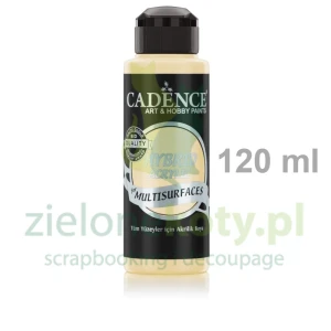 Farba akrylowa hybrydowa Cadence 120ml Taffy kremowa