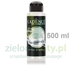 Farba akrylowa hybrydowa Cadence 500ml Pure White biała 