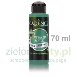 Farba akrylowa hybrydowa Cadence 70ml Palm Royal zielona