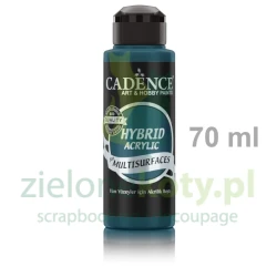 Farba akrylowa hybrydowa Cadence 70ml Fresco niebieska