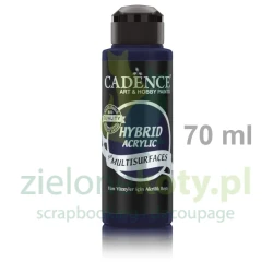 Farba akrylowa hybrydowa Cadence 70ml Ocean niebieska