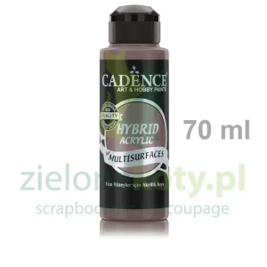 Farba akrylowa hybrydowa Cadence 70ml Soho brązowa