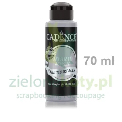 Farba akrylowa hybrydowa Cadence 70ml Pale Clay Green szara