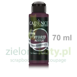 Farba akrylowa hybrydowa Cadence 70ml Plum fioletowa