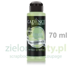Farba akrylowa hybrydowa Cadence 70ml Pastel Green Zielona