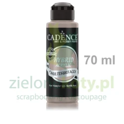 Farba akrylowa hybrydowa Cadence 70ml Collier Brown brązowa