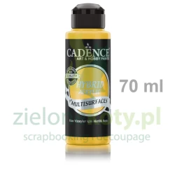 Farba akrylowa hybrydowa Cadence 70ml Light Yellow żółta
