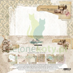 Zestaw papierów do scrapbookingu 30x30 Alchemy Of Art In Lace