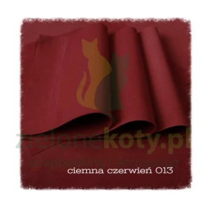 Foamiran ciemny czerwony 60x70cm