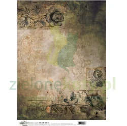 Papier ryżowy Alchemy Of Art A4 Vintage Botanical