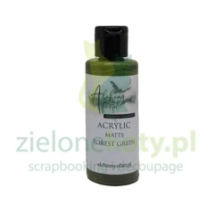 Farba akrylowa matowa Alchemy of Art Forest Green Zielona