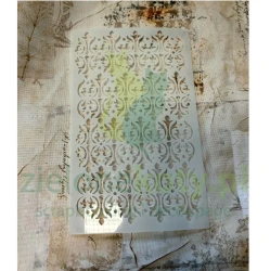 Szablon maska Alchemy of Art In Lace tapeta