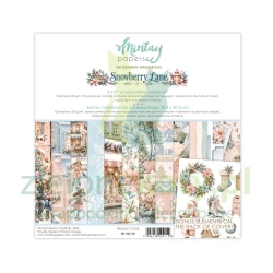 Zestaw papierów do scrapbookingu 20x20 cm Mintay Snowberry Lane
