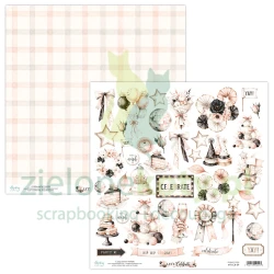 Papier do scrapbookingu 30x30 cm Mintay Let's Celebrate elementy do wycinania